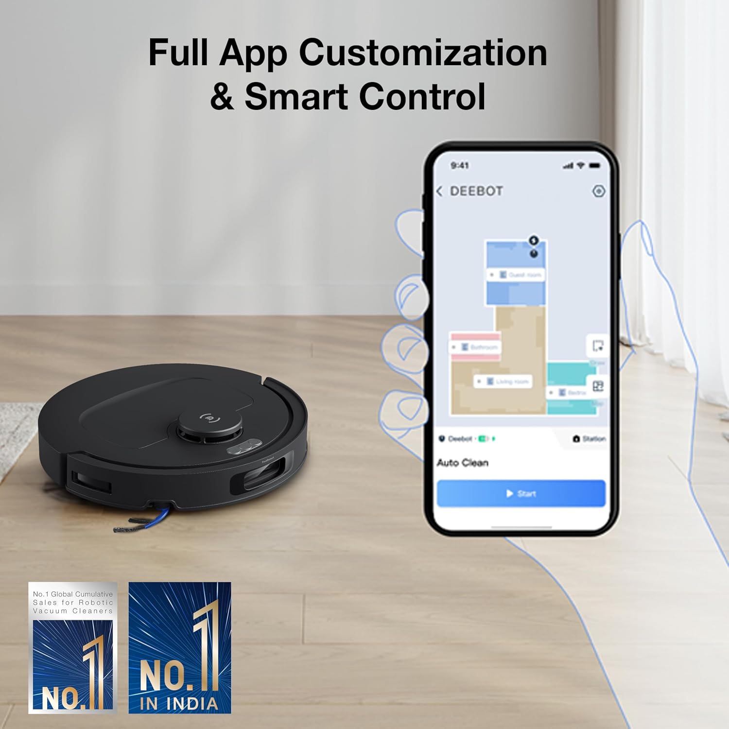 Smart Robot Vacuum Cleaner – Automatic Floor Cleaning
