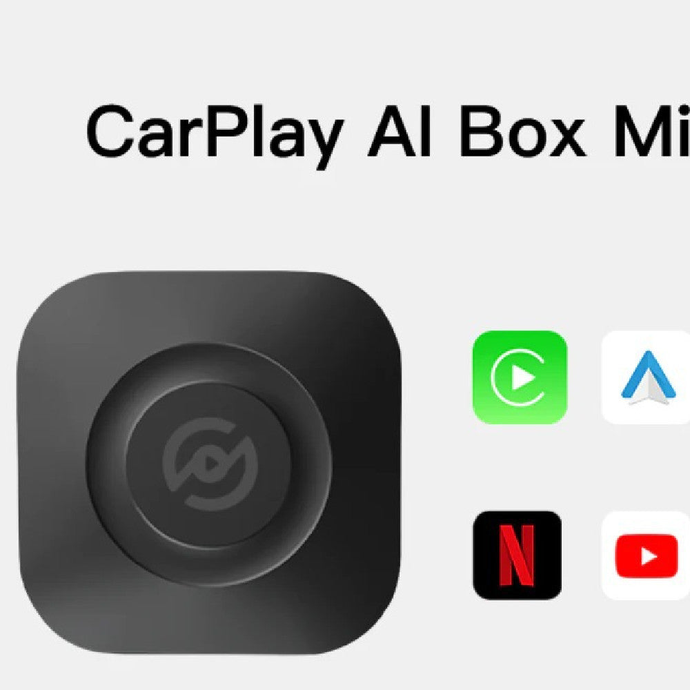 Original Car Wired to Wireless Carplay Android Auto Video Youtube with USB-HDMI Port